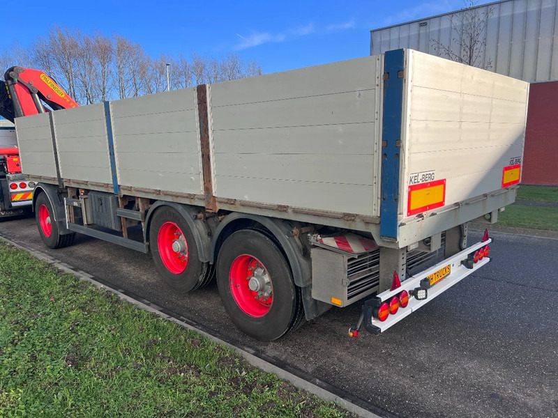 KEL-BERG 3 AXLE - OPEN BOX 7,55 METER + LIFTING AXLE - Plato prikolica: slika 5 KEL-BERG 3 AXLE - OPEN BOX 7,55 METER + LIFTING AXLE - Plato prikolica: slika 5