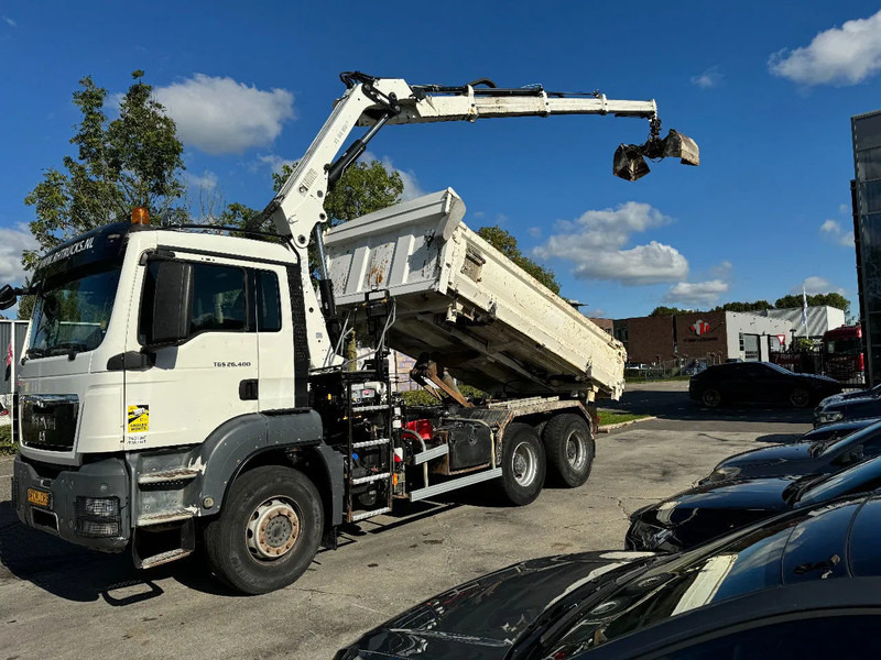 MAN TGS 26.400 6X4 HIAB 166D + REMOTE CONTROL + 2 WAYS KIPPER TÜV TILL 07-2025 - Kamion sa dizalicom: slika 3 MAN TGS 26.400 6X4 HIAB 166D + REMOTE CONTROL + 2 WAYS KIPPER TÜV TILL 07-2025 - Kamion sa dizalicom: slika 3