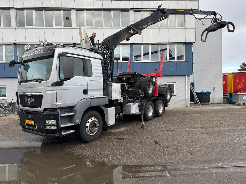 MAN TGS 33.480 6X4 + HIAB 251S.82 + TRAILER 2 AXLE KRAEMER - Šticar, Kamion sa dizalicom: slika 1 MAN TGS 33.480 6X4 + HIAB 251S.82 + TRAILER 2 AXLE KRAEMER - Šticar, Kamion sa dizalicom: slika 1