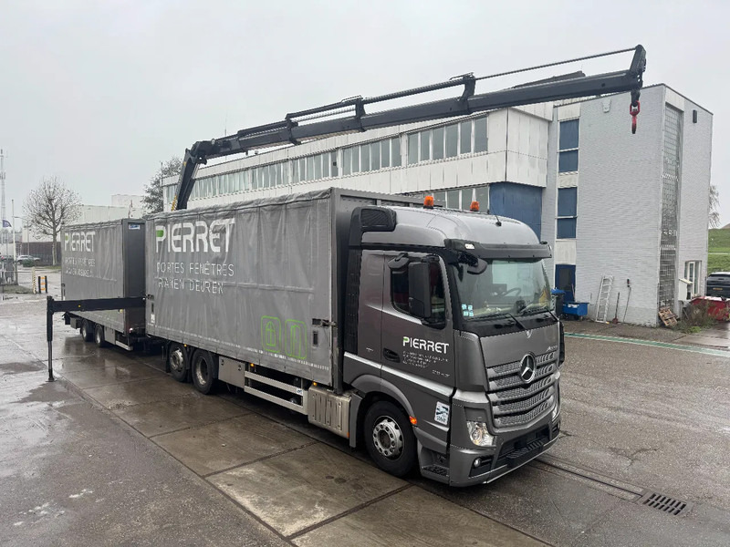 Mercedes-Benz Actros 2645 PALFINGER PK 19 + REMOTE CONTROL + ROYEN HANGER COMPLETE 2017! - Kamion sa ceradom, Kamion sa dizalicom: slika 3 Mercedes-Benz Actros 2645 PALFINGER PK 19 + REMOTE CONTROL + ROYEN HANGER COMPLETE 2017! - Kamion sa ceradom, Kamion sa dizalicom: slika 3