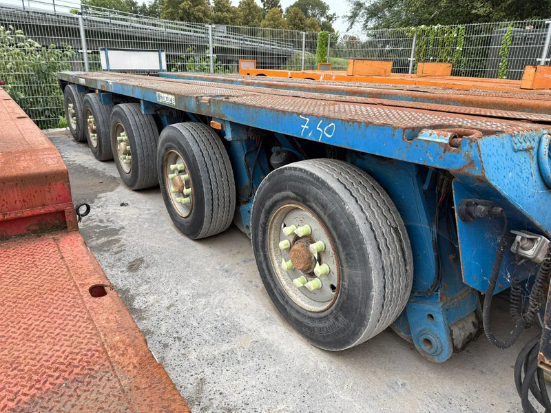 Niska poluprikolica za prevoz Nicolas 5+3 REMOTE CONTROLE, 116 TON GVW: slika 6