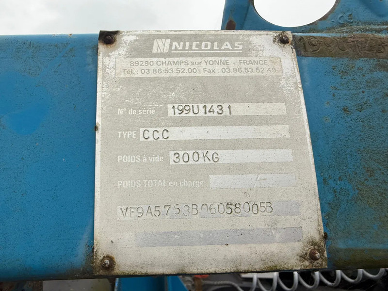 Niska poluprikolica za prevoz Nicolas 5+3 REMOTE CONTROLE, 116 TON GVW: slika 19