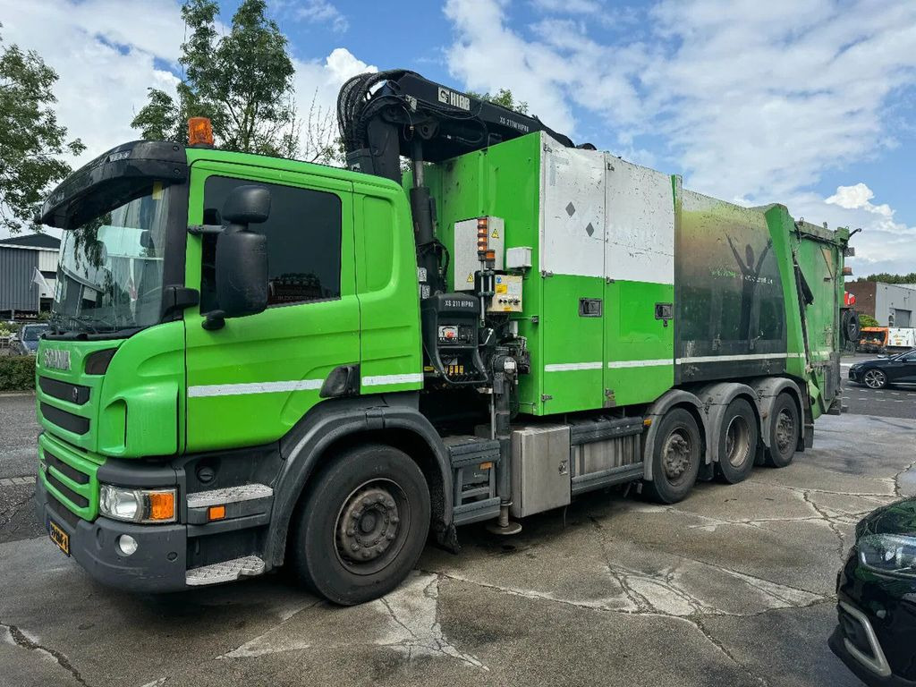 Scania P360 8X2 - HIAB 211BW-3 + FAUN VARIOPRESS - ONLY - Kamion sa dizalicom, Kamion za smeće: slika 3 Scania P360 8X2 - HIAB 211BW-3 + FAUN VARIOPRESS - ONLY - Kamion sa dizalicom, Kamion za smeće: slika 3