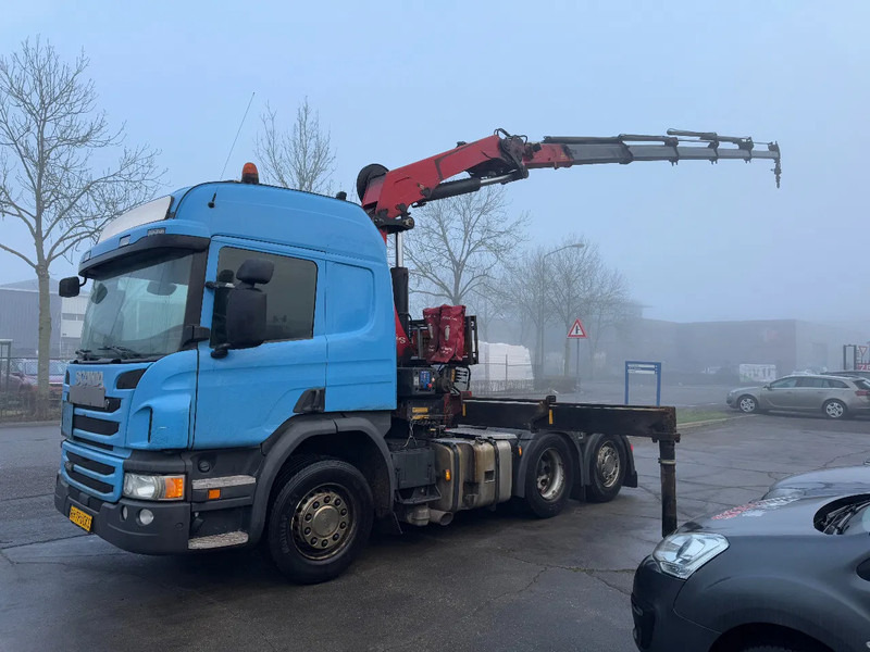 Scania P450 6X2 - EURO 6 + HMF 2620-K5 + REMOTE + LIFT AXLE - Kamion sa dizalicom: slika 1 Scania P450 6X2 - EURO 6 + HMF 2620-K5 + REMOTE + LIFT AXLE - Kamion sa dizalicom: slika 1