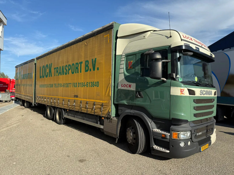 Scania R450 6X2 + DRACO AANHANGER 2010 TUV TILL 17-08-2026 - Kamion sa ceradom: slika 4 Scania R450 6X2 + DRACO AANHANGER 2010 TUV TILL 17-08-2026 - Kamion sa ceradom: slika 4