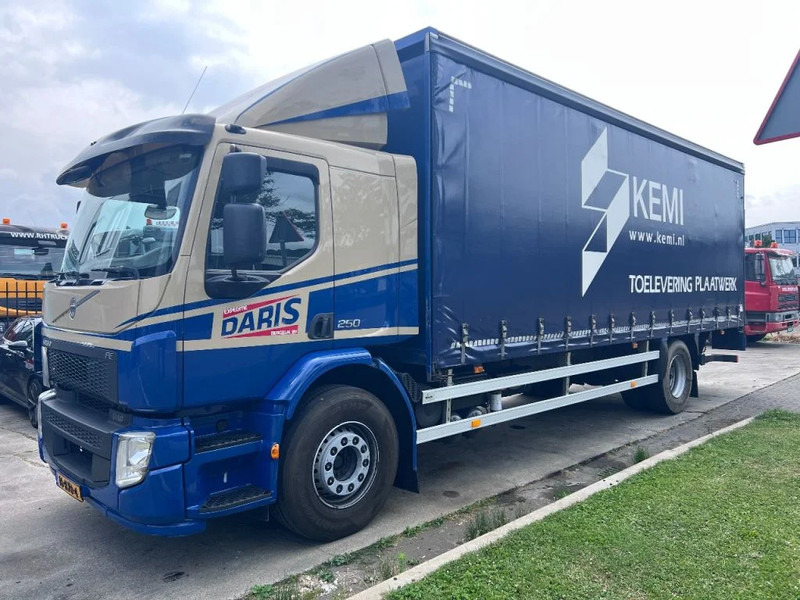 Volvo FE 250 4X2 EURO 6 - 19 TON + DHOLLANDIA - Kamion sa ceradom: slika 1 Volvo FE 250 4X2 EURO 6 - 19 TON + DHOLLANDIA - Kamion sa ceradom: slika 1