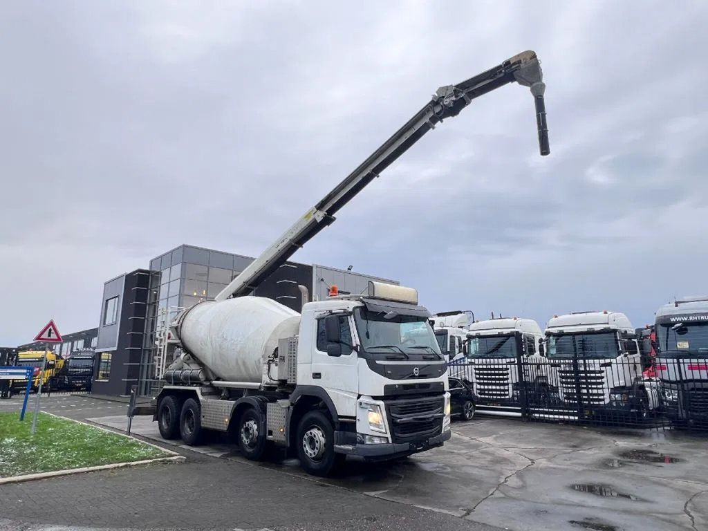 Volvo FM 410 8X4 - 3 UNITS! + MIXER 9m3 + LIEBHERR CON - Mikser za beton: slika 1 Volvo FM 410 8X4 - 3 UNITS! + MIXER 9m3 + LIEBHERR CON - Mikser za beton: slika 1