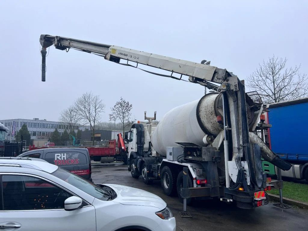 Volvo FM 410 8X4 MIXER 9m3 + LIEBHERR CONVEYOR BELT - Mikser za beton: slika 3 Volvo FM 410 8X4 MIXER 9m3 + LIEBHERR CONVEYOR BELT - Mikser za beton: slika 3