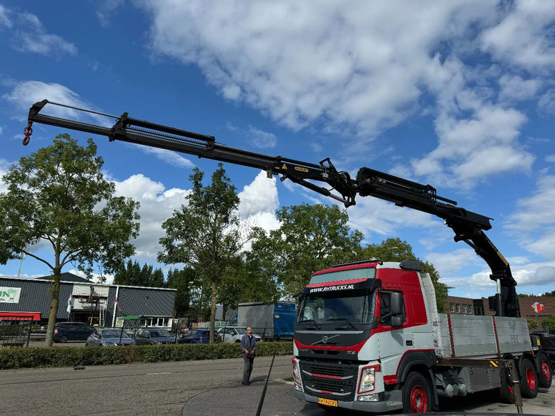 Volvo FMX 460 8X4 PALFINGER PK53002 + FLY JIP AN REMOTE CONTROLE, LAST AXEL STEERING - Kamion sa dizalicom: slika 1 Volvo FMX 460 8X4 PALFINGER PK53002 + FLY JIP AN REMOTE CONTROLE, LAST AXEL STEERING - Kamion sa dizalicom: slika 1