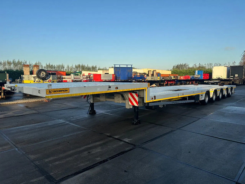 Niska poluprikolica za prevoz scorpion NEW 5 AXLE 78 TON: slika 1