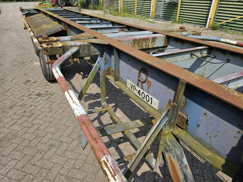 Poluprikolica za prevoz kontejnera/ Poluprikolica sa promenjivim sandukom Fruehauf 2 axle - Steelspring - widespread: slika 10