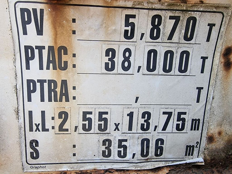 Plato poluprikolica Titan Mercedes Axle - Disc brakes: slika 14 Plato poluprikolica Titan Mercedes Axle - Disc brakes: slika 14