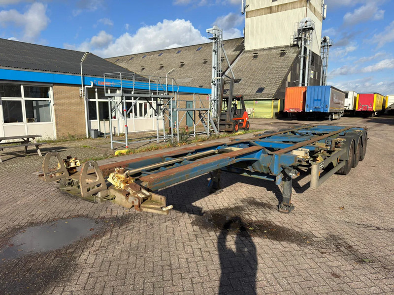 Van Hool 3B2018 - 45FT HC - 40FT HC - 2x 20FT HC - Poluprikolica sa golom šasijom: slika 1 Van Hool 3B2018 - 45FT HC - 40FT HC - 2x 20FT HC - Poluprikolica sa golom šasijom: slika 1