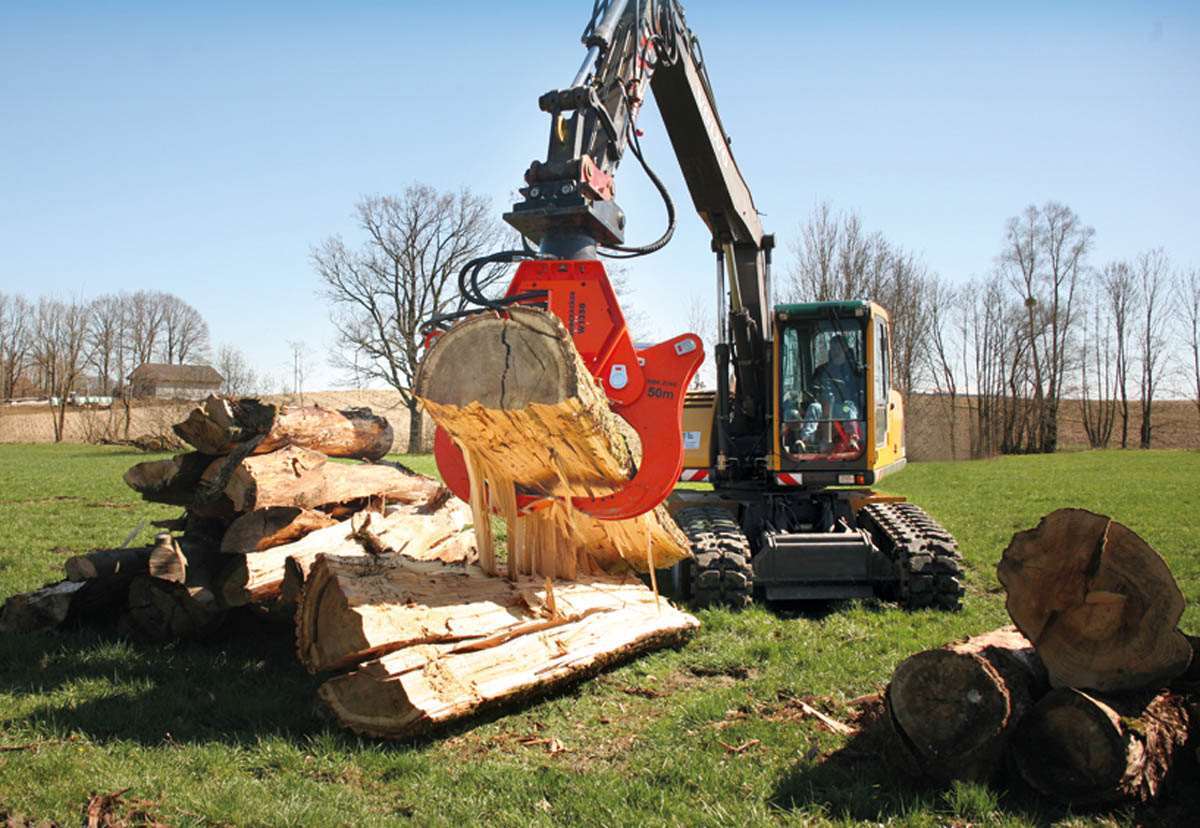 WESTTECH Woodcracker W 600 - Dodatak za Mini bager: slika 1 WESTTECH Woodcracker W 600 - Dodatak za Mini bager: slika 1