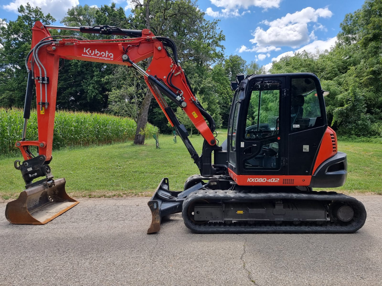 KUBOTA KX 080-4a2 - Mini bager: slika 1 KUBOTA KX 080-4a2 - Mini bager: slika 1