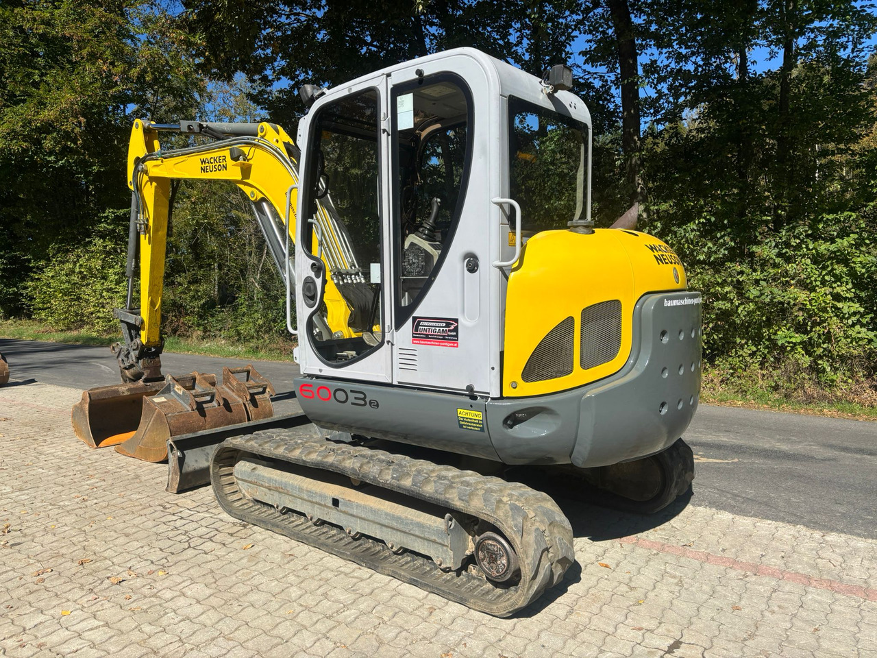 WACKER Neuson 6003 - Mini bager: slika 4 WACKER Neuson 6003 - Mini bager: slika 4