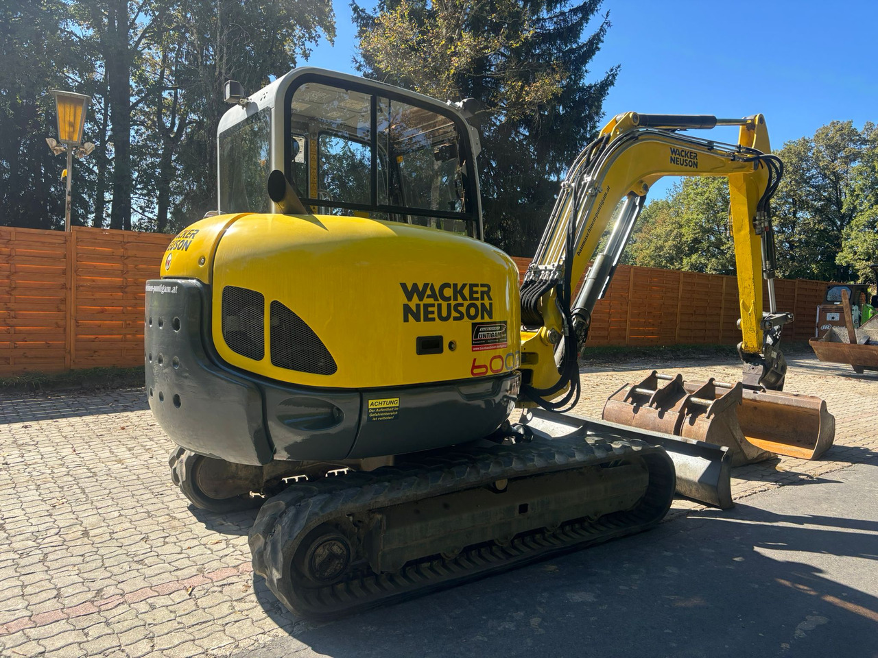 WACKER Neuson 6003 - Mini bager: slika 5 WACKER Neuson 6003 - Mini bager: slika 5