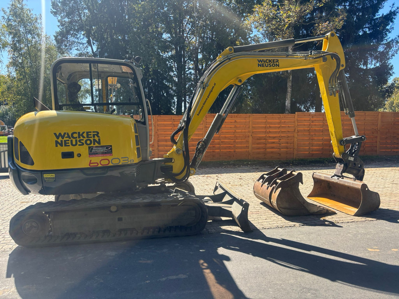 WACKER Neuson 6003 - Mini bager: slika 2 WACKER Neuson 6003 - Mini bager: slika 2