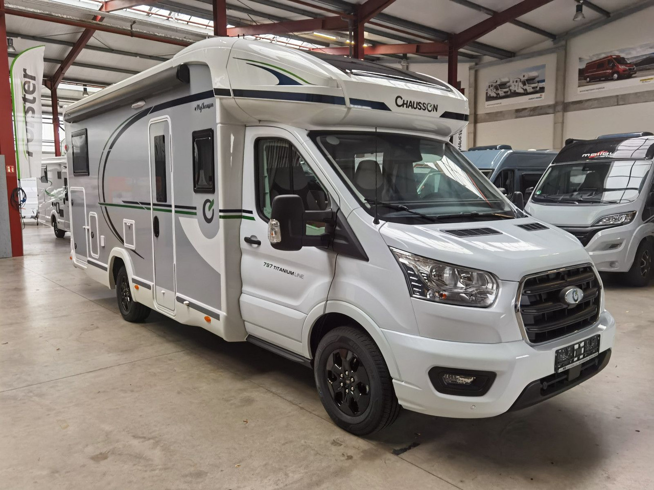 Poluintegrisani kamper Chausson 797 TITANIUM / - 2026 - / 4.1T. / EINZELBETTEN: slika 8