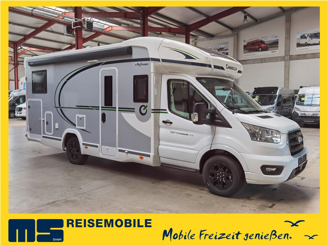 Chausson 797 TITANIUM / - 2026 - / EINZELBETTEN & HUBBETT - Poluintegrisani kamper: slika 1 Chausson 797 TITANIUM / - 2026 - / EINZELBETTEN & HUBBETT - Poluintegrisani kamper: slika 1