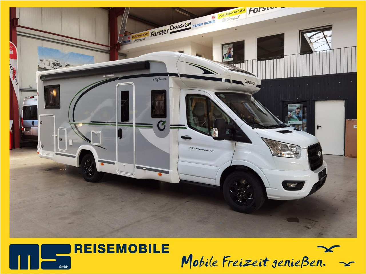 Chausson 797 TITANIUM / - 2026 - / EINZELBETTEN & HUBBETT - Poluintegrisani kamper: slika 1 Chausson 797 TITANIUM / - 2026 - / EINZELBETTEN & HUBBETT - Poluintegrisani kamper: slika 1