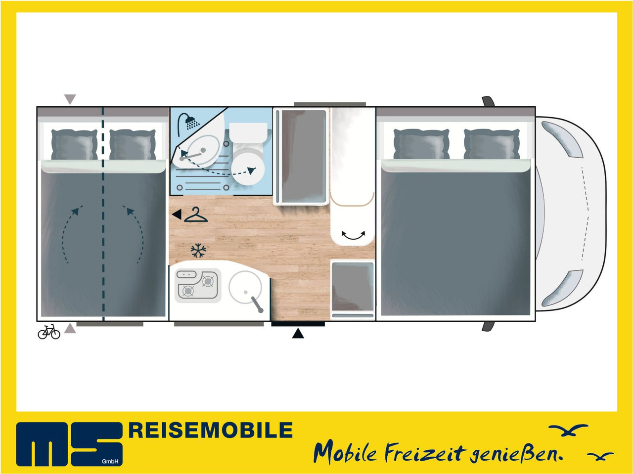 Chausson C 514 /-2025-/ ARCTIC-PAKET/ HECKBETT /NUR 5.99M - Alkoven kamper: slika 2 Chausson C 514 /-2025-/ ARCTIC-PAKET/ HECKBETT /NUR 5.99M - Alkoven kamper: slika 2