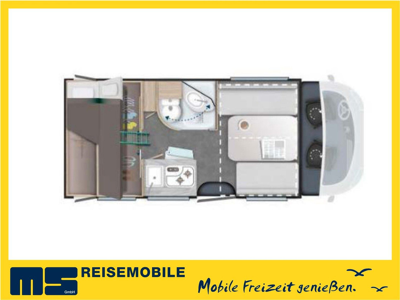Chausson S 614 SPORT LINE / - 2026 - / HECKBETT & HUBBETT - Poluintegrisani kamper: slika 2 Chausson S 614 SPORT LINE / - 2026 - / HECKBETT & HUBBETT - Poluintegrisani kamper: slika 2
