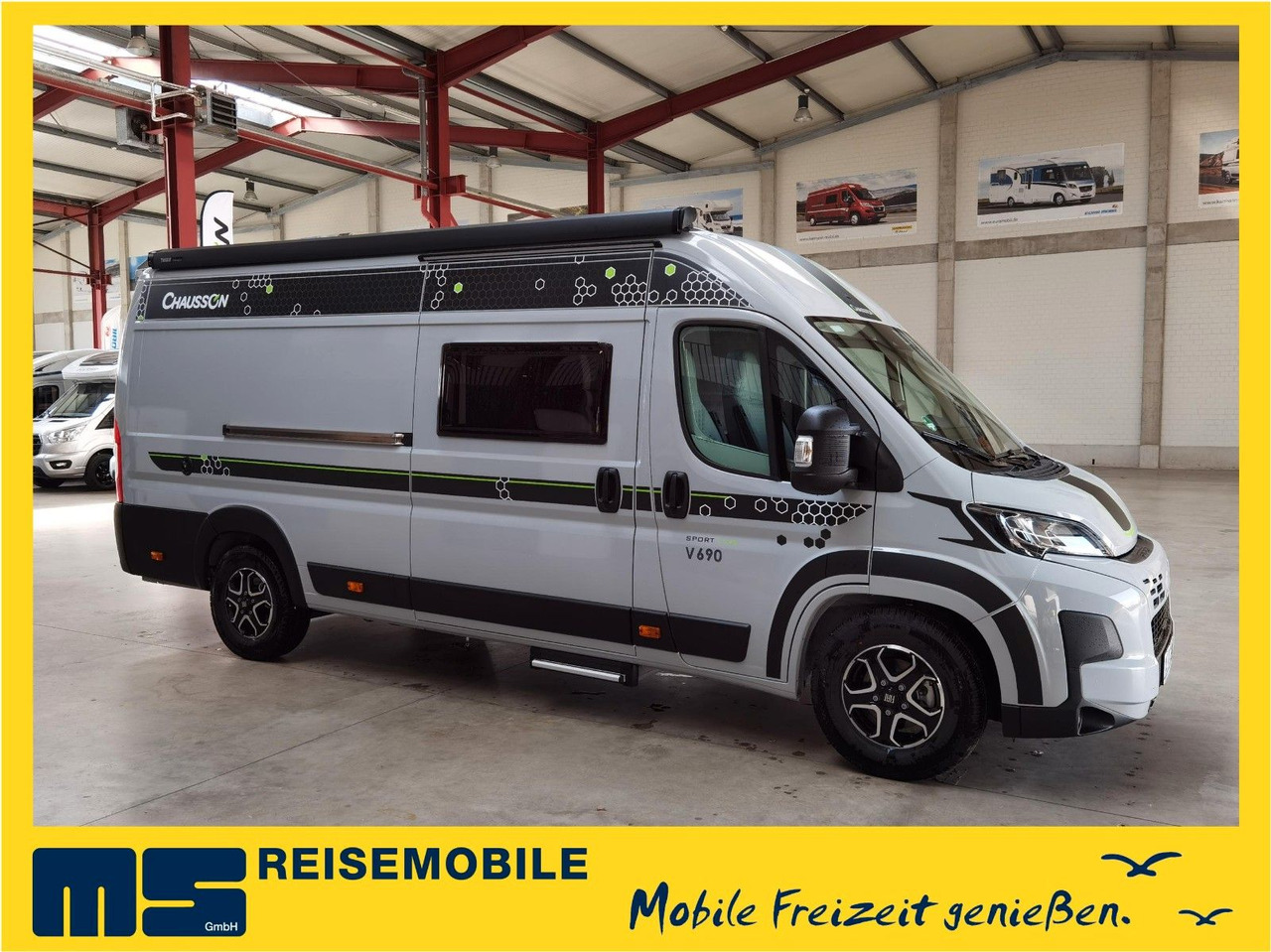 Chausson V690 SPORT LINE / 140PS-8G / XL -HUBBETT E.-BIKE - Kamp kombi: slika 1 Chausson V690 SPORT LINE / 140PS-8G / XL -HUBBETT E.-BIKE - Kamp kombi: slika 1
