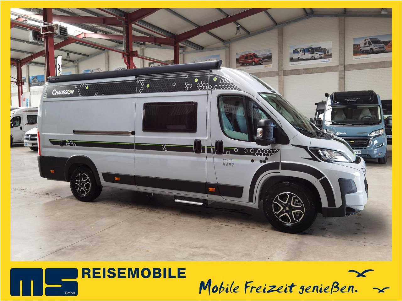 Chausson V697 SPORT LINE / 140PS-8G / EINZELBETTEN - GARA - Kamp kombi: slika 1 Chausson V697 SPORT LINE / 140PS-8G / EINZELBETTEN - GARA - Kamp kombi: slika 1