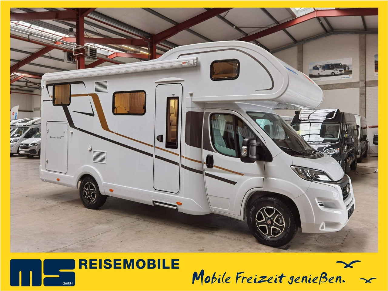 Eura Mobil ACTIVA ONE 690 HB / 180PS-40H MAXI/ PANORAMADACH - Alkoven kamper: slika 1 Eura Mobil ACTIVA ONE 690 HB / 180PS-40H MAXI/ PANORAMADACH - Alkoven kamper: slika 1
