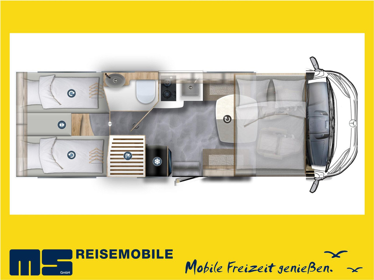 Eura Mobil INTEGRA LINE GT 726 EF /MB 170PS-9G / MOD.2025 - Integrisani kamper: slika 2 Eura Mobil INTEGRA LINE GT 726 EF /MB 170PS-9G / MOD.2025 - Integrisani kamper: slika 2