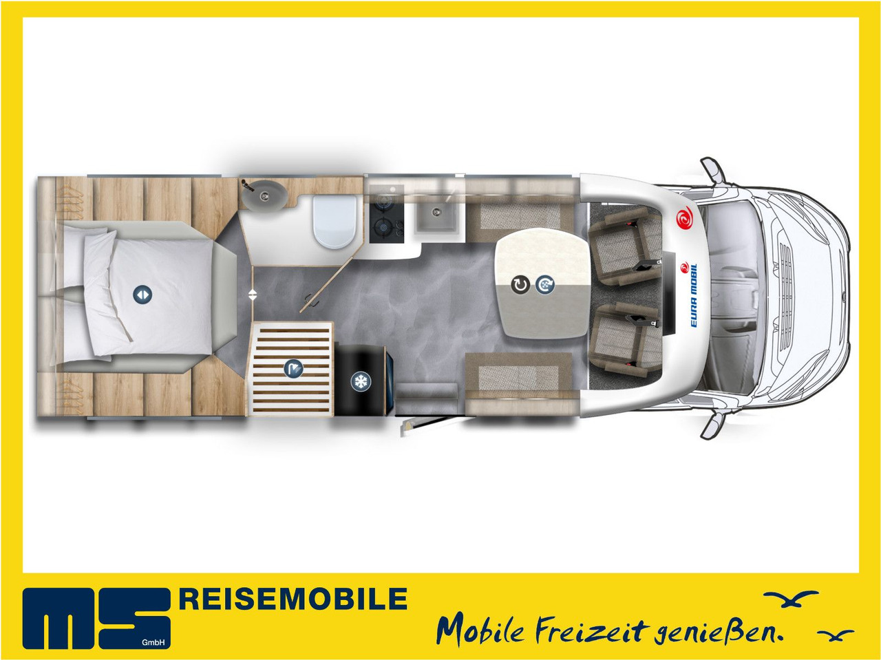 Eura Mobil PROFILA T 726 QF FREESTYLE / SONDERMODELL 2026 - Poluintegrisani kamper: slika 2 Eura Mobil PROFILA T 726 QF FREESTYLE / SONDERMODELL 2026 - Poluintegrisani kamper: slika 2
