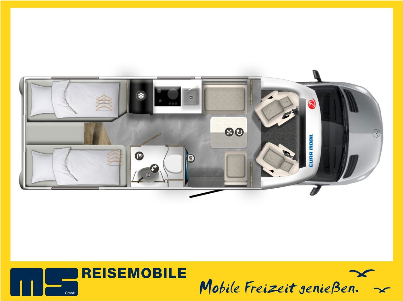 Eura Mobil XTURA 686 EF /MODELL 2025 / 4x4 /TOP-AUSSTATTUNG - Poluintegrisani kamper: slika 2 Eura Mobil XTURA 686 EF /MODELL 2025 / 4x4 /TOP-AUSSTATTUNG - Poluintegrisani kamper: slika 2