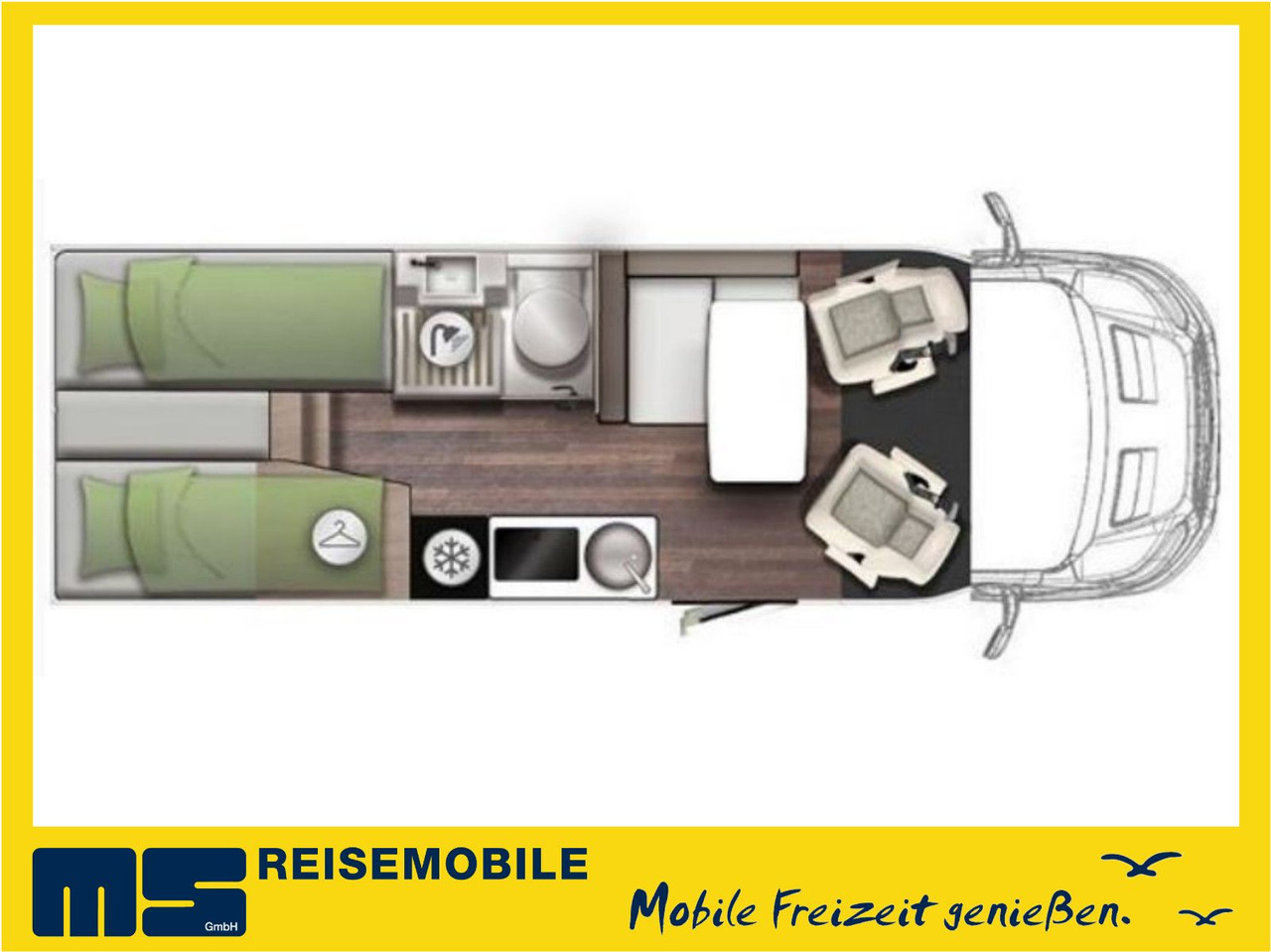 Forster T 669 EBN COUPÈ / -2025- / 165PS / EINZELBETTEN - Poluintegrisani kamper: slika 2 Forster T 669 EBN COUPÈ / -2025- / 165PS / EINZELBETTEN - Poluintegrisani kamper: slika 2