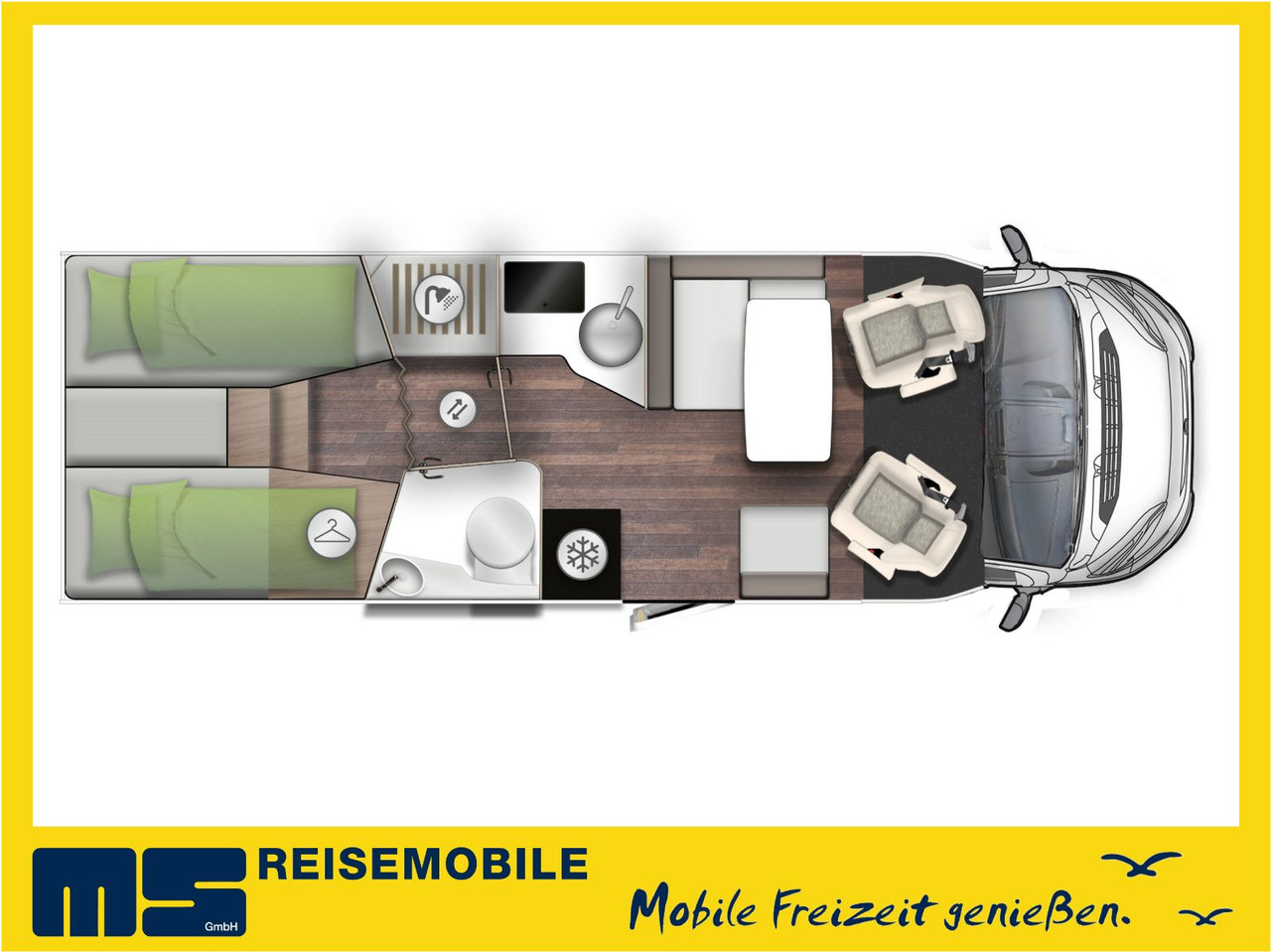 Forster T 745 EB / MODELL 2025 / 180 PS / 8.-G.AUTOMATIK - Poluintegrisani kamper: slika 2 Forster T 745 EB / MODELL 2025 / 180 PS / 8.-G.AUTOMATIK - Poluintegrisani kamper: slika 2