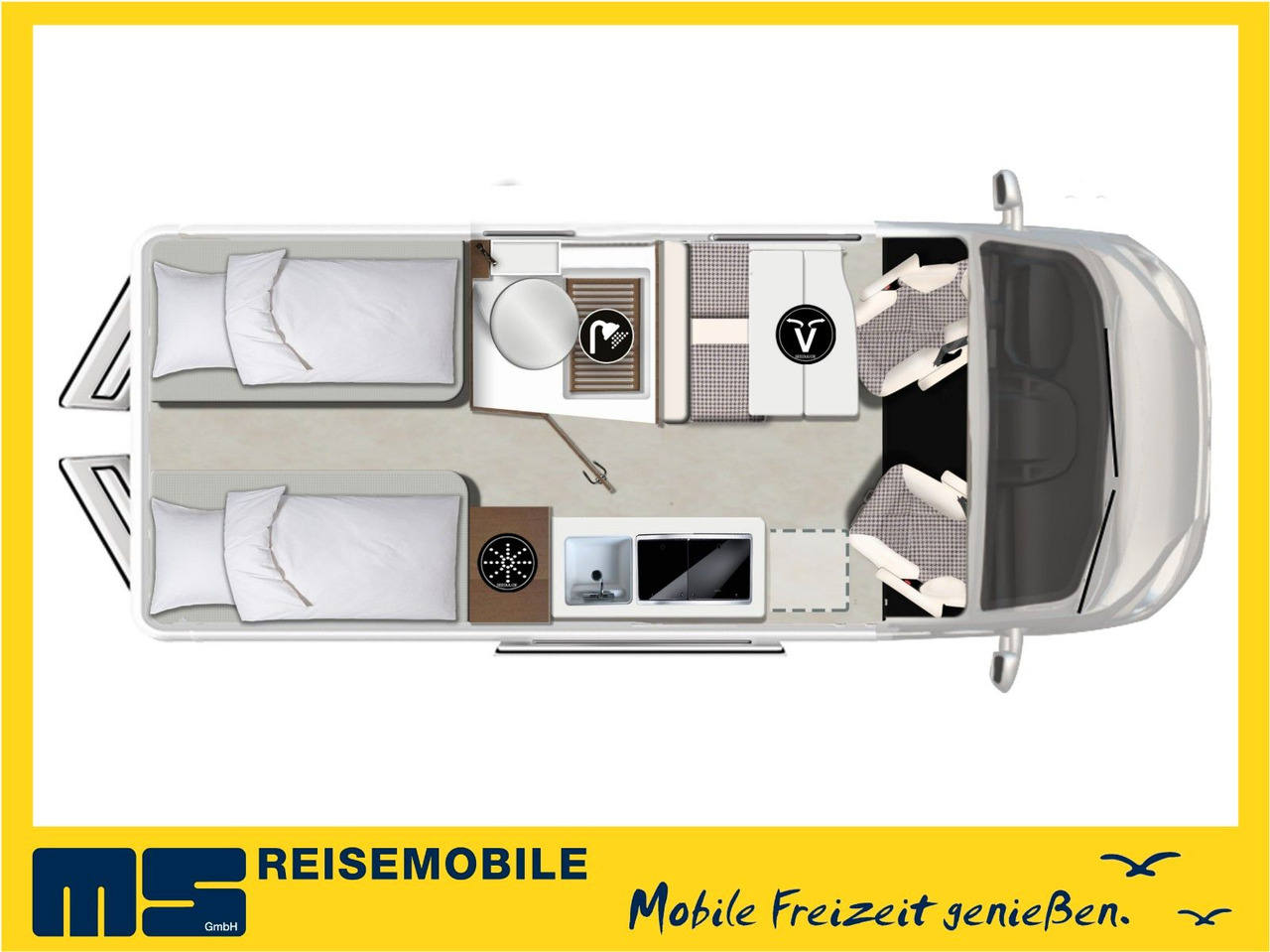 Karmann DAVIS 620 LIFESTYLE/ -2026-/ 140PS/ EINZELBETTEN - Kamp kombi: slika 2 Karmann DAVIS 620 LIFESTYLE/ -2026-/ 140PS/ EINZELBETTEN - Kamp kombi: slika 2