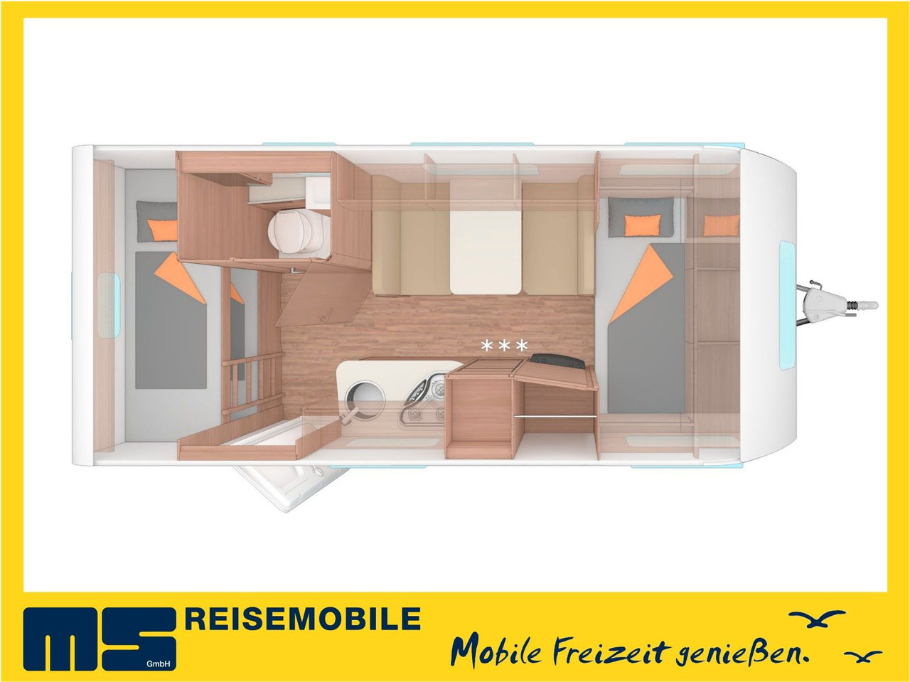 Weinsberg CARAONE 480 QDK /- 2026- / 1500KG / ETAGENBETTEN - Kamp prikolica: slika 2 Weinsberg CARAONE 480 QDK /- 2026- / 1500KG / ETAGENBETTEN - Kamp prikolica: slika 2