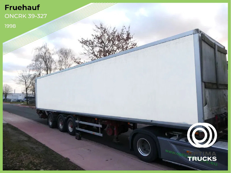 Fruehauf ONCRK 39-327 / DHOLLANDIA 2000kg - Poluprikolica sa zatvorenim sandukom: slika 1 Fruehauf ONCRK 39-327 / DHOLLANDIA 2000kg - Poluprikolica sa zatvorenim sandukom: slika 1