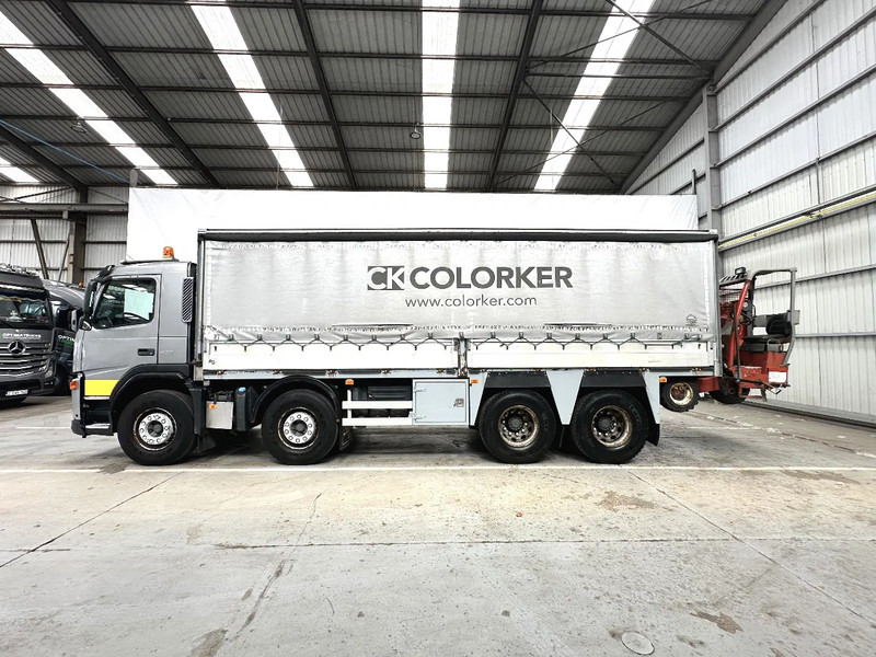 Volvo FM 400 8x4 with MANITOU 3D Lift - Kamion sa ceradom, Kamion sa dizalicom: slika 2 Volvo FM 400 8x4 with MANITOU 3D Lift - Kamion sa ceradom, Kamion sa dizalicom: slika 2
