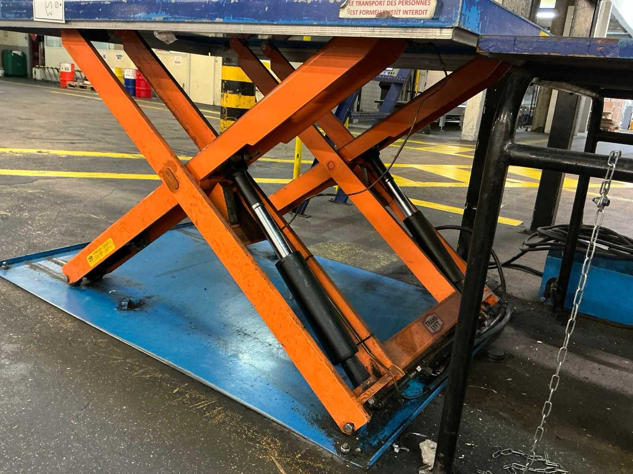 1999 TRANSLYFT LIFT TABLE - Vazdušna platforma: slika 5 1999 TRANSLYFT LIFT TABLE - Vazdušna platforma: slika 5