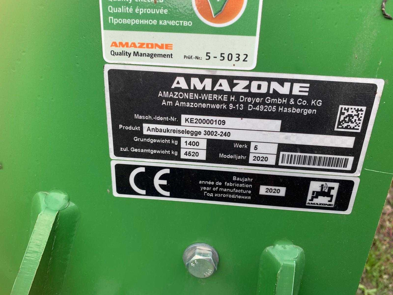AMAZONE  - Roto drljača: slika 5 AMAZONE  - Roto drljača: slika 5