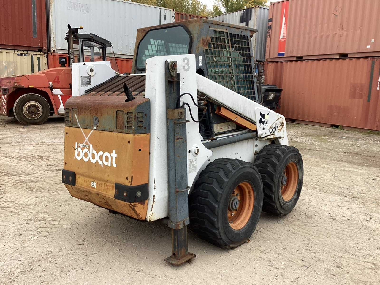 BOBCAT 853 SKID STEER LOADER - Kompaktni utovarivač guseničar: slika 3 BOBCAT 853 SKID STEER LOADER - Kompaktni utovarivač guseničar: slika 3