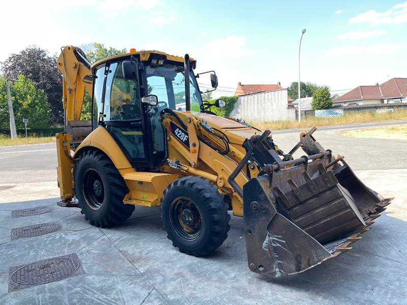 Caterpillar 428F - Bager utovarivač: slika 1 Caterpillar 428F - Bager utovarivač: slika 1