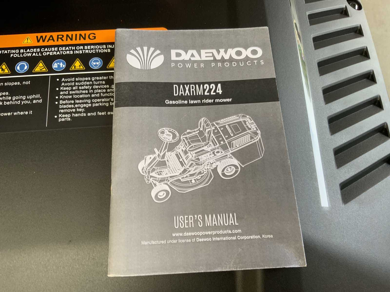 Baštenska kosačica Daewoo DAXRM224: slika 8