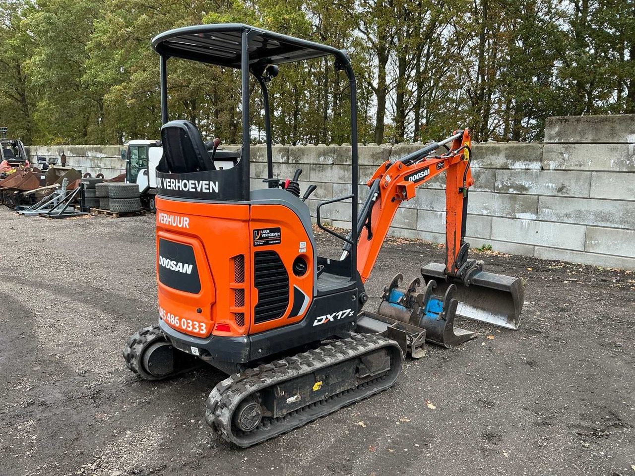 Doosan DX17Z - Mini bager: slika 5 Doosan DX17Z - Mini bager: slika 5