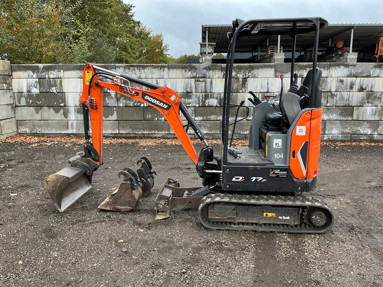 Doosan DX17Z - Mini bager: slika 2 Doosan DX17Z - Mini bager: slika 2