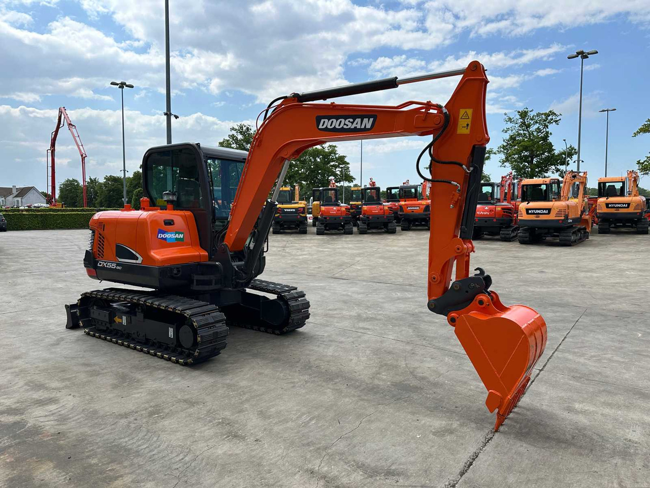 Doosan DX55-9C - Bager guseničar: slika 3 Doosan DX55-9C - Bager guseničar: slika 3