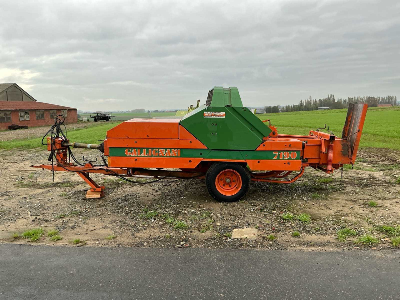 Gallignani 7190 - Balirka za kockaste bale: slika 2 Gallignani 7190 - Balirka za kockaste bale: slika 2