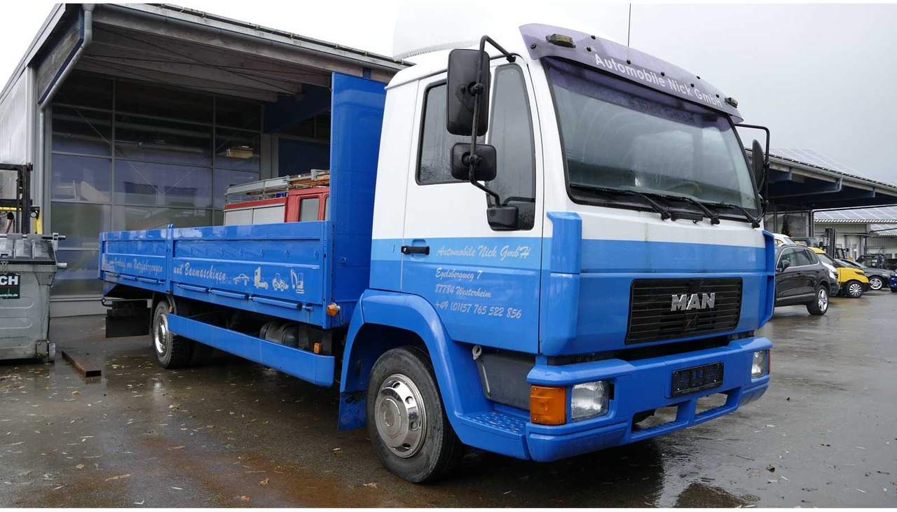 MAN - L 2000 TOW TRUCK - FLATBED - MACHINE TRANSPORTER - 1999 - TRUCKS - Kamion: slika 2 MAN - L 2000 TOW TRUCK - FLATBED - MACHINE TRANSPORTER - 1999 - TRUCKS - Kamion: slika 2