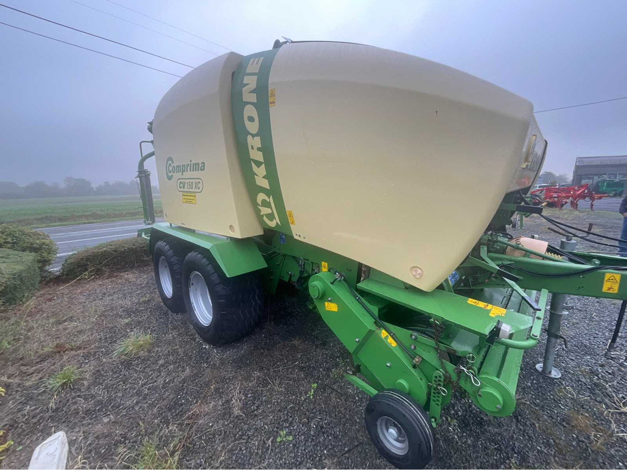 Krone Comprima CV 150 XC - Balirka za okrugle bale: slika 3 Krone Comprima CV 150 XC - Balirka za okrugle bale: slika 3